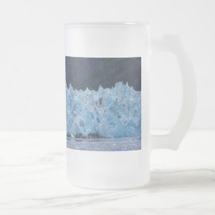 Glacier in Prince William Sound Alaska Frosted Gla Glass Beer Mug