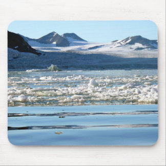 Glacier in Svalbard Mouse Mat