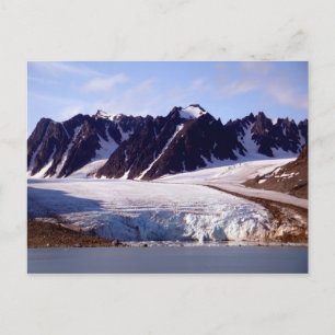 Glacier in Svalbard, (Spitsbergen) Postcard