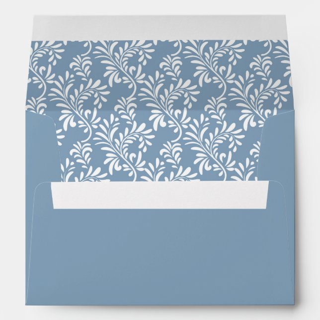 Glacier Lake Blue Envelope (Back (Bottom))