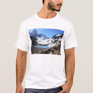 Glacier Lake Near Mount Fitz Roy T-Shirt