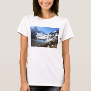 Glacier Lake Near Mount Fitz Roy T-Shirt