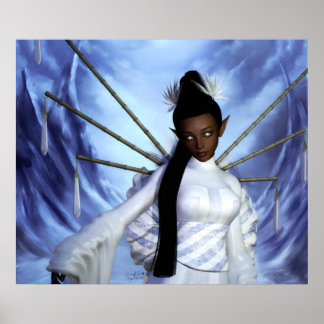 Glacier Mage Poster