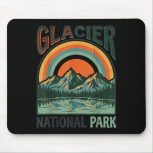 Glacier Montana National Parks Outdoors Nature Mouse Mat