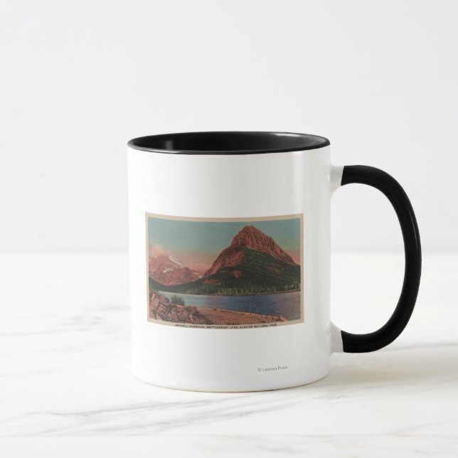 Glacier, MT - View of Grinnell Mt. & Swiftcurren Mug (Right)