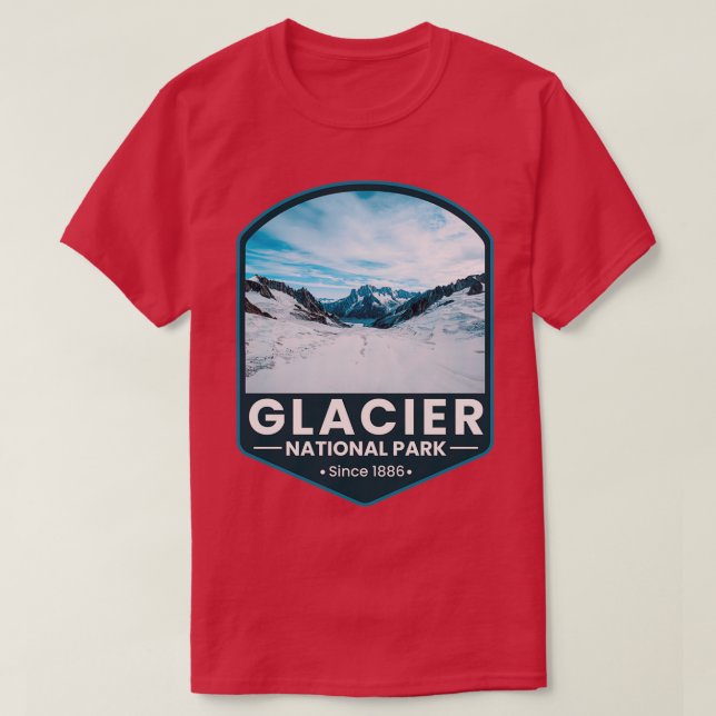 Glacier National Park 59 T-Shirt (Design Front)