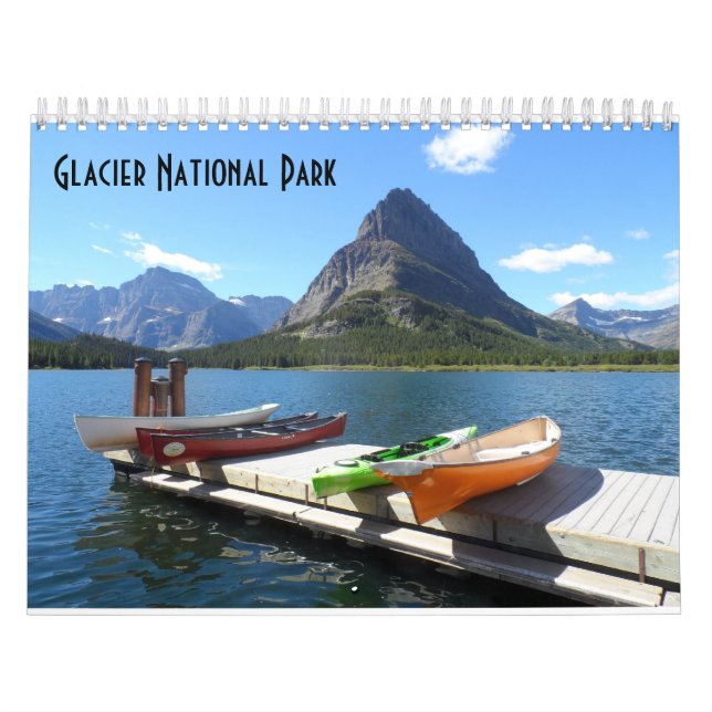 Glacier National Park Calendar (Cover)