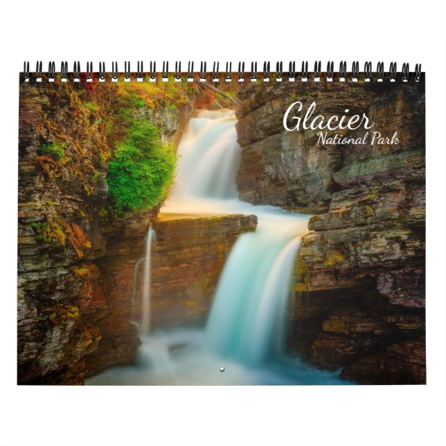 Glacier National Park Calendar (Cover)