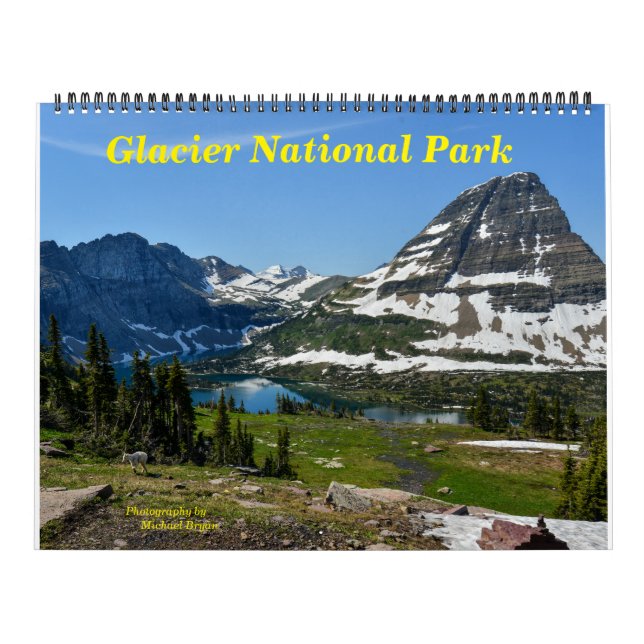 Glacier National Park Calendar (Cover)