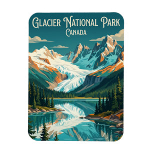 Glacier National Park Canada Magnet
