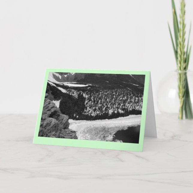 "Glacier National Park" Card (Front)