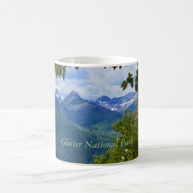 Glacier national park coffee mug (Center)