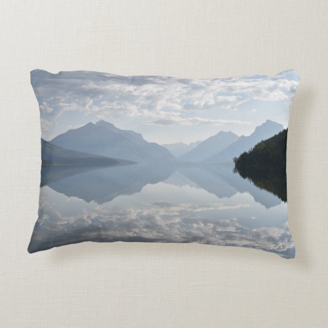 Glacier National Park Decorative Cushion (Back)