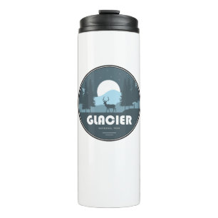 Glacier National Park Deer Thermal Tumbler