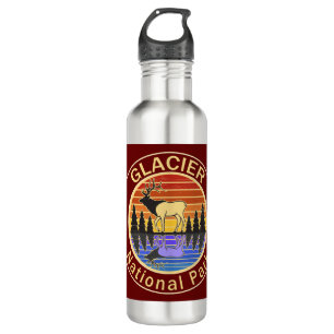 Glacier National Park Elk 710 Ml Water Bottle