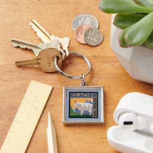 Glacier National Park   Goat Key Ring