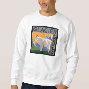 Glacier National Park   Goat Sweatshirt
