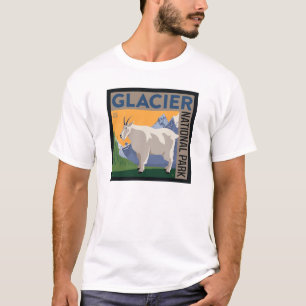 Glacier National Park Goat T-Shirt