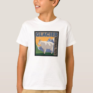Glacier National Park   Goat T-Shirt