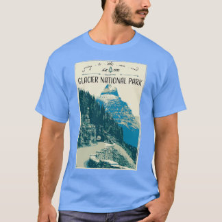 Glacier National Park Going to the Sun Road 1 T-Shirt