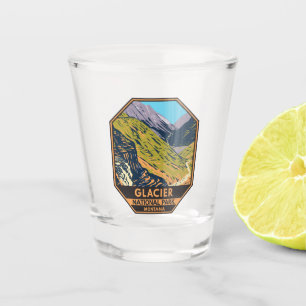 Glacier National Park Going to the Sun Road Shot Glass