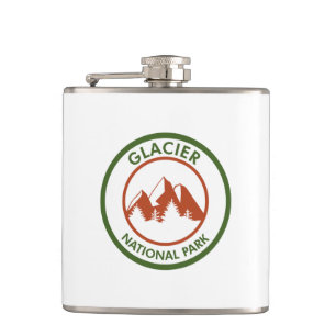 Glacier National Park Hip Flask
