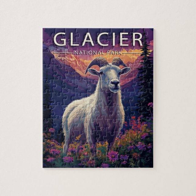 Glacier National Park  Jigsaw Puzzle (Vertical)