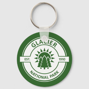 Glacier National Park Key Ring