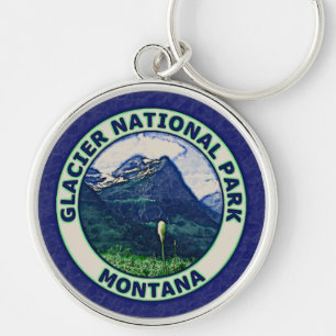 Glacier National Park Key Ring