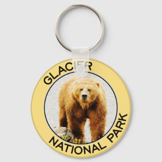 Glacier National Park Key Ring