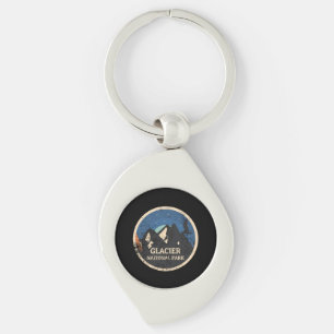 Glacier National Park Key Ring