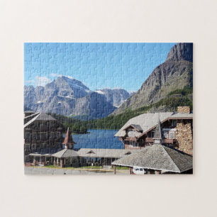 Glacier National Park Many Glacier Jigsaw Puzzle