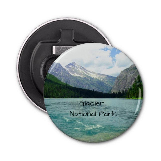 Glacier National Park Montana Bottle Opener (Front)
