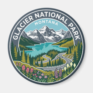 Glacier National Park Montana Magnet