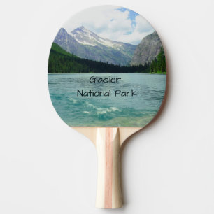 Glacier National Park Montana Ping Pong Paddle