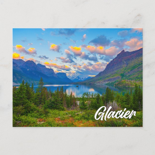 Glacier National Park, Montana Postcard (Front)