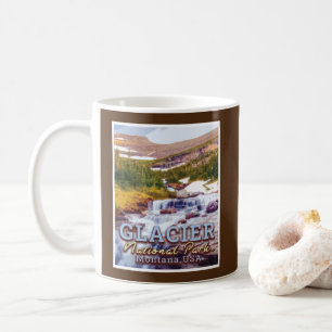GLACIER NATIONAL PARK - MONTANA UNITED STATES COFFEE MUG