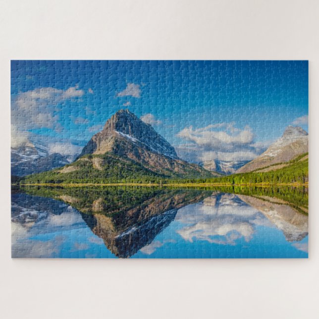 Glacier National Park Mount Grinnell Jigsaw Puzzle (Horizontal)