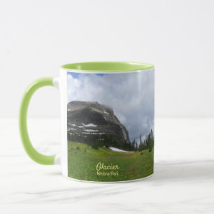Glacier National Park Mountain Meadow Photo Mug