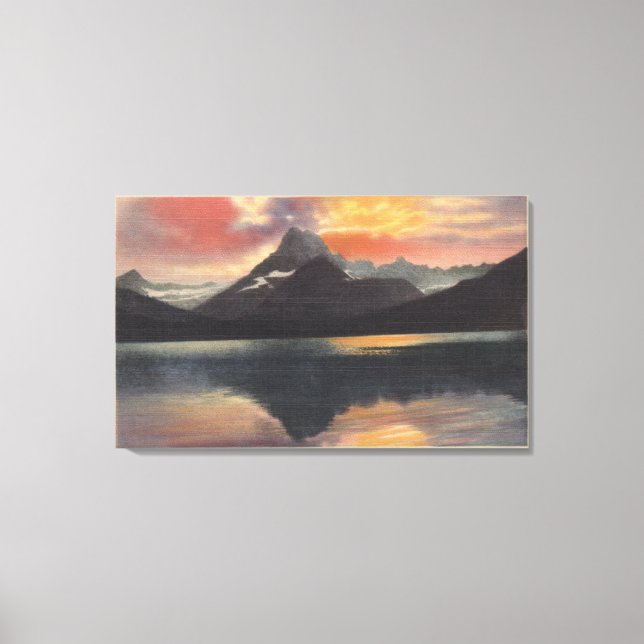 Glacier National Park, MT Canvas Print (Front)
