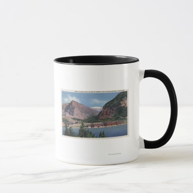 Glacier National Park, MT - Many Glacier Hotel 2 Mug (Right)