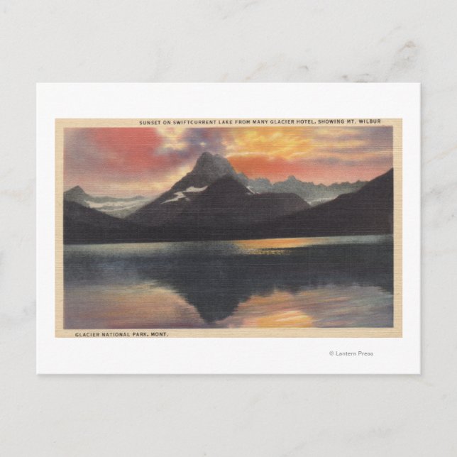 Glacier National Park, MT Postcard (Front)