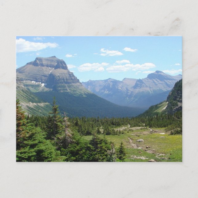 Glacier National Park Northwest Montana Postcard (Front)