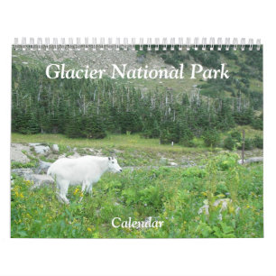 Glacier National Park Photographic Calendar