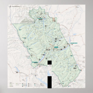 Glacier National Park Poster