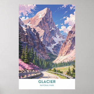 Glacier National Park Poster