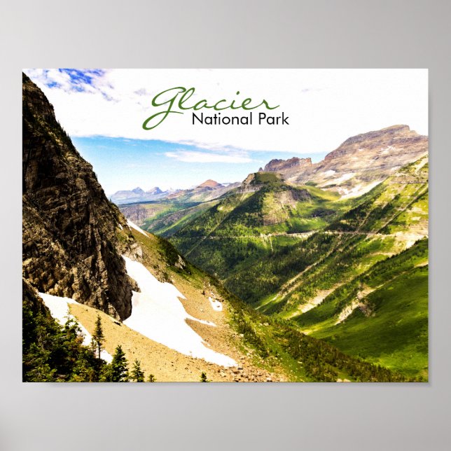 Glacier National Park Poster (Front)