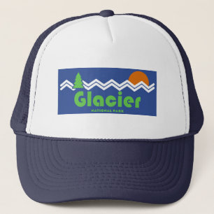 Glacier National Park Retro Trucker Hat