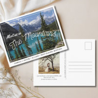 Glacier National Park Save the Date Postcard