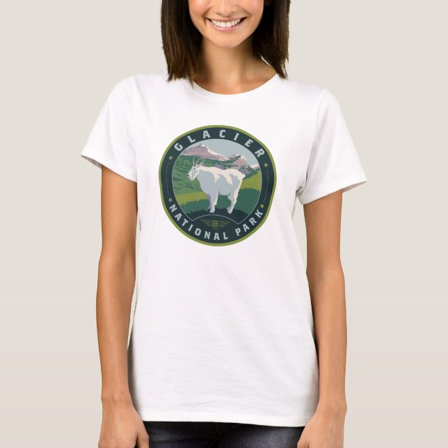 Glacier National Park T-Shirt (Front)
